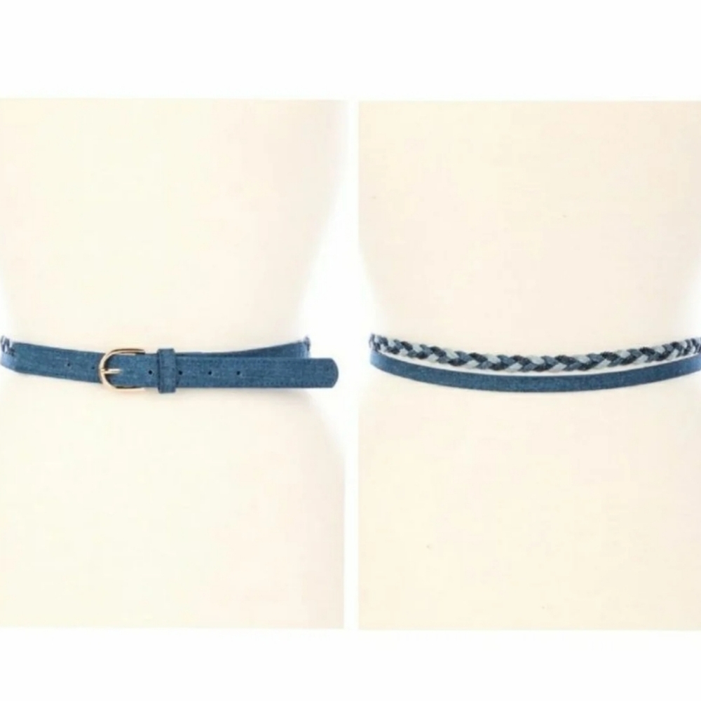 Blue Denim Belt